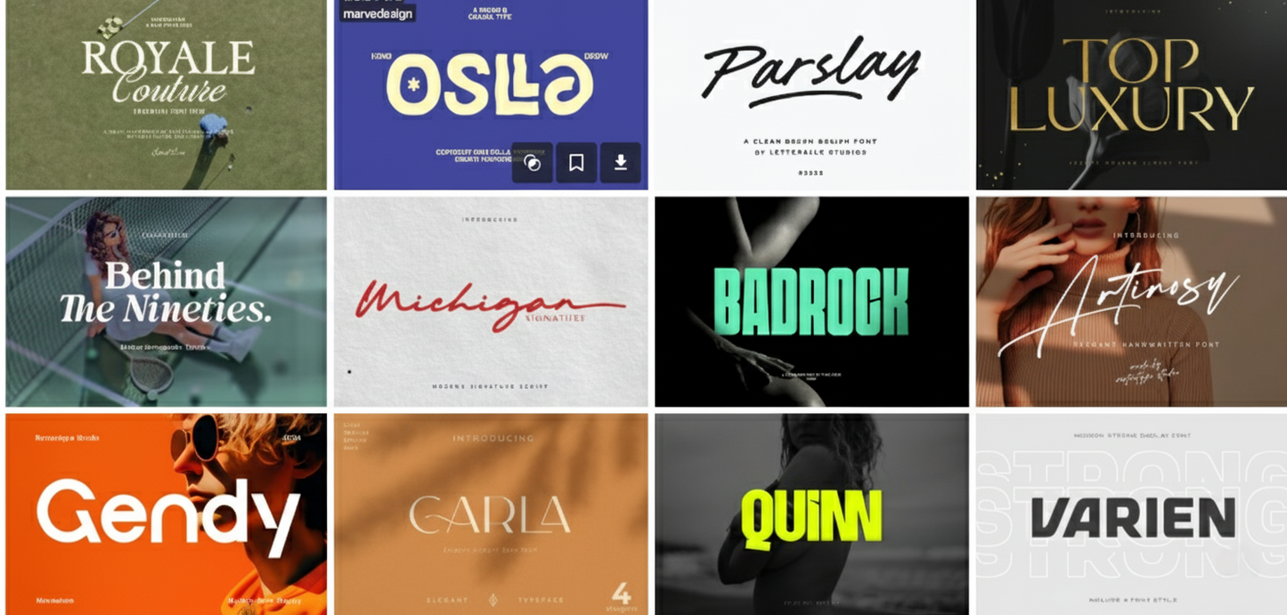 Ultimate Fonts Bundle 1.5 Lakh+ Fonts