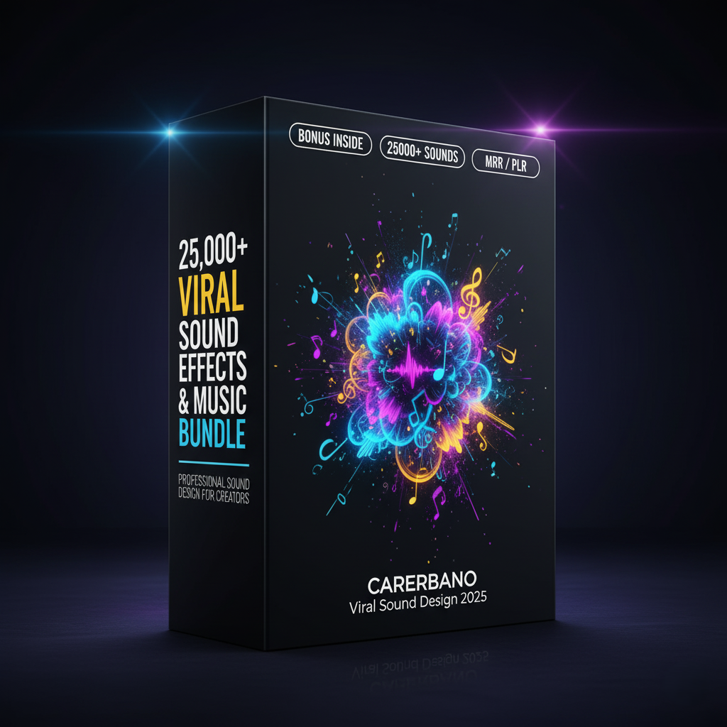 25000+ Viral Sound Effects & Music Bundle
